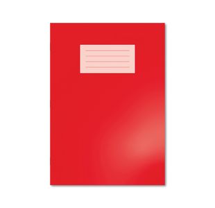 Oxford Exr Bk 12Mm Lined A4 Red Pk50