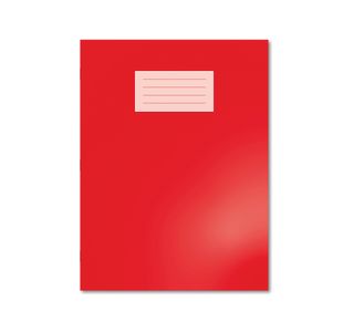 Oxford Exr Bk 8Mm Lined A4+ Red Pk50