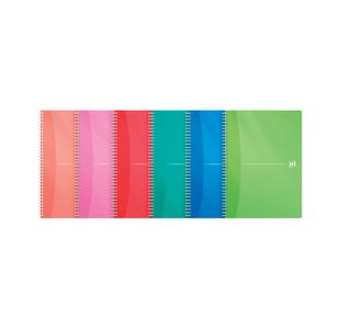Oxford Office Wb Ntbk Pp A4 Asst Pk5