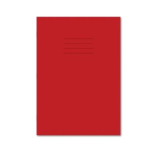 Exr Book 8Mm Lined 80Pg A4 Red Pk50