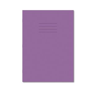 Exr Book 8Mm Lnd 80P A4 Purple Pk50