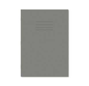 Exr Book 8Mm Lined 80P A4 Grey Pk50