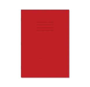 Exr Book 8Mm Lined 64Pg A4 Red Pk50