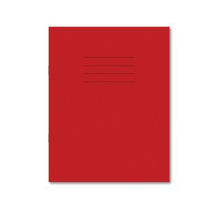 Exr Book 8Mm Lined 80Pg Red Pk100
