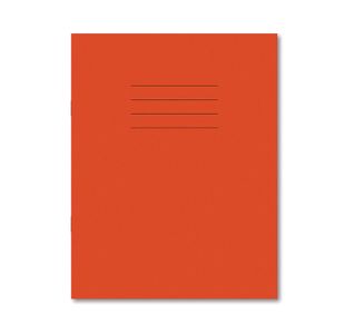 Exr Book 8Mm Lined 80Pg Orange Pk100