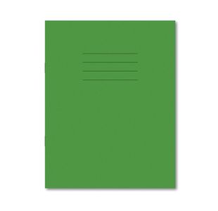 Exr Book 8Mm Lined 80Pg L/Grn Pk100