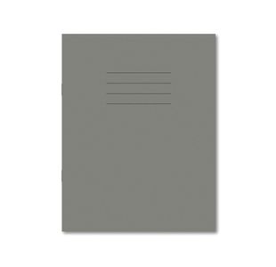 Exr Book 8Mm Lined 80Pg Grey Pk100