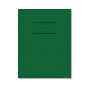 Exr Book 8Mm Lined 80P D/Green Pk100