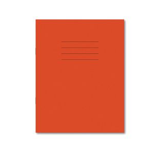 Exr Book 7Mm Sq 80 Page Orange Pk100