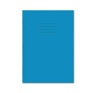 Exr Book 8Mm Lined 80P A4 L/Blu Pk50