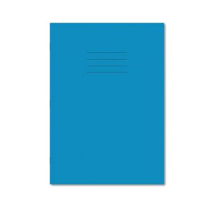 Exr Book 5Mm Sq 80Pg A4 L/Blue Pk50