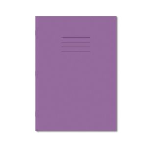 Exr Book 8Mm Lnd 64Pg A4 Purple Pk50