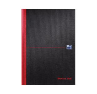 Black N Red Hb A-Z Notebook A4 Pk5