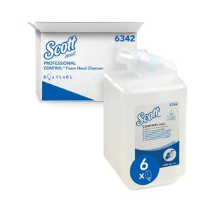 Foam Hand Cleanser 1L Rfls Clear Pk6
