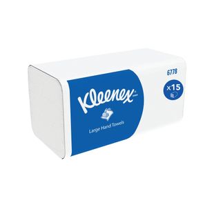 V-Fold Paper Hand Towel Wht Pk15