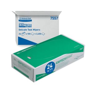 Precision Wipes X100 Wipes Wht Pk24
