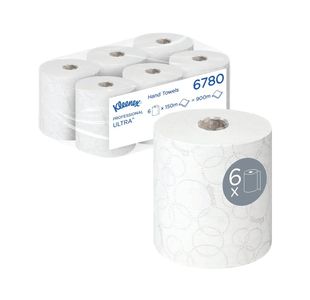 Kleenex Ultra Towel Rll 150M Wht Pk6