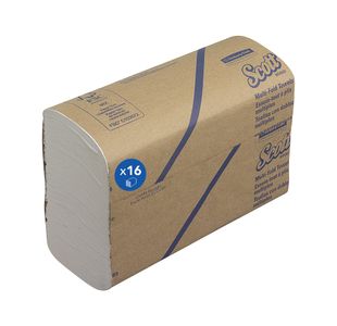 Multi-Fold Hand Towels X250 Wht Pk16