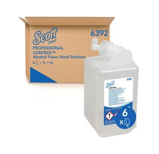 Alcohol Foam Hand Sanitiser 1L Pk6