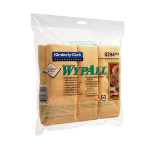 Microfibre Cloths 400X400Mm Ylw Pk6