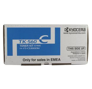 Kyocera Tk-560C Toner Cartridge Cyan