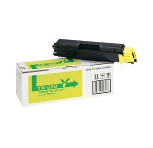 Kyocera Tk-580Y Toner Cart Yellow