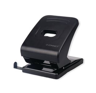 Q-Connect Heavy Duty Hole Punch Blk