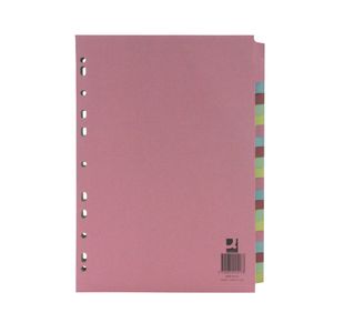 Q Connect Subject Divider 20 Part A4