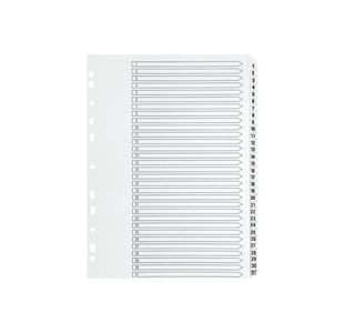 Q Connect 1-31 White Board Indexes