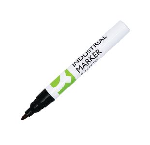 Q-Connect Ind Marker Blt Blk Pk10