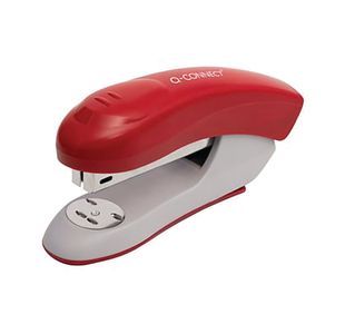 Half Strip Plastic Stapler Red