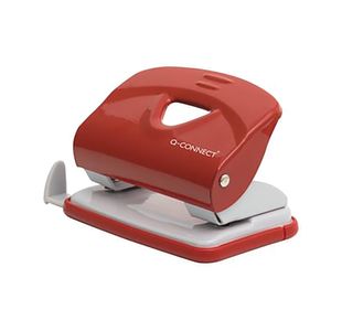Medium Duty Metal Hole Punch Red