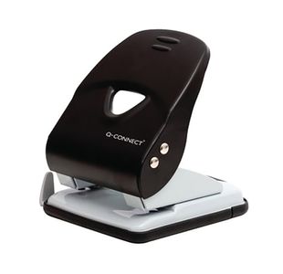 Heavy Duty Metal Hole Punch Black