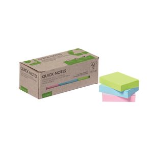 Q-Connect Rcyc Notes 38X51 Pstl Pk12