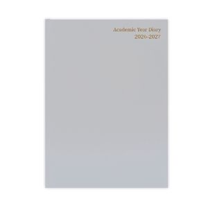 Academic Dpp A5 Silver Grey 26-27
