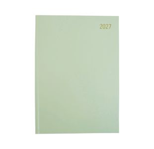 Desk Diary 2 Ppd A4 Green 2027
