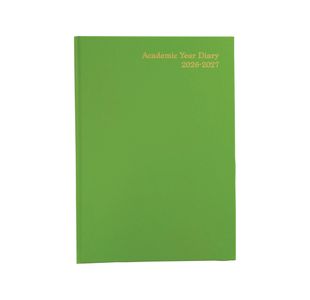 Academic Diary Wtv A4 Green 2026-27