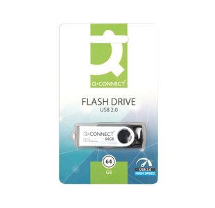 Q-Connect Usb 2.0 Swivel 64Gb Drive