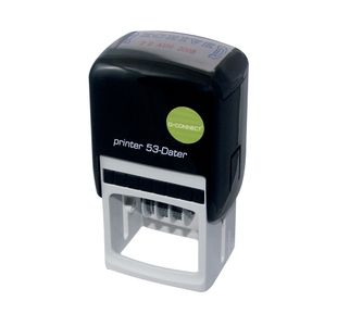 Q-Connect Custom Dte Slf-Inking Stmp