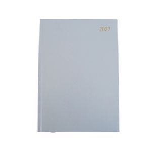 Desk Diary Wtv A4 Grey 2027