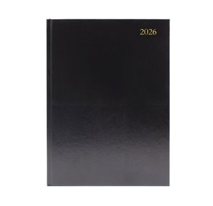 Desk Diary Dpp A5 Black 2026