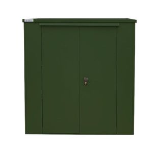 Harrogate 6X6 Metal Shed Fir Green
