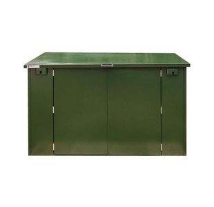 Ripon Lift 6X3 Metal Shed Fir Green