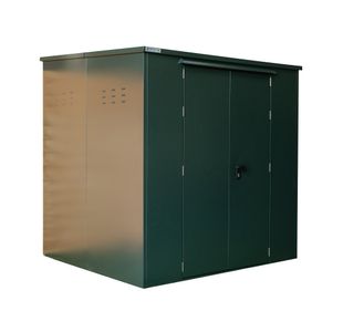 Ryedale 6X6 Metal Shed Fir Green