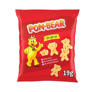 Pom-Bear Orig Potato Crisps 19G Pk36