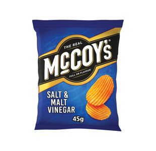Mccoys Salt/Malt Vinegar 45G Pk36