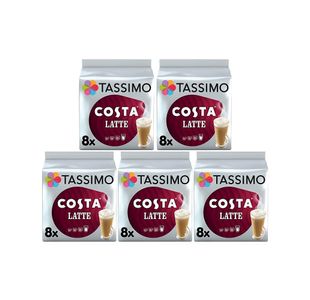 Tassimo Costa Latte 16X5 Pods Pk40