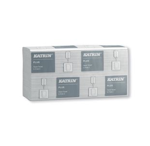 Katrin Plus C-Fold Paper Towels Pk16