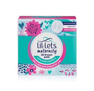Lil-Lets Maternit Breast 30 Pads Pk4