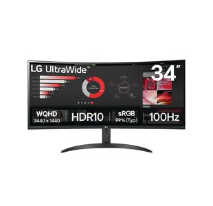 Lg 34In Monitor Ultrawid Qhd Hdmi/Dp